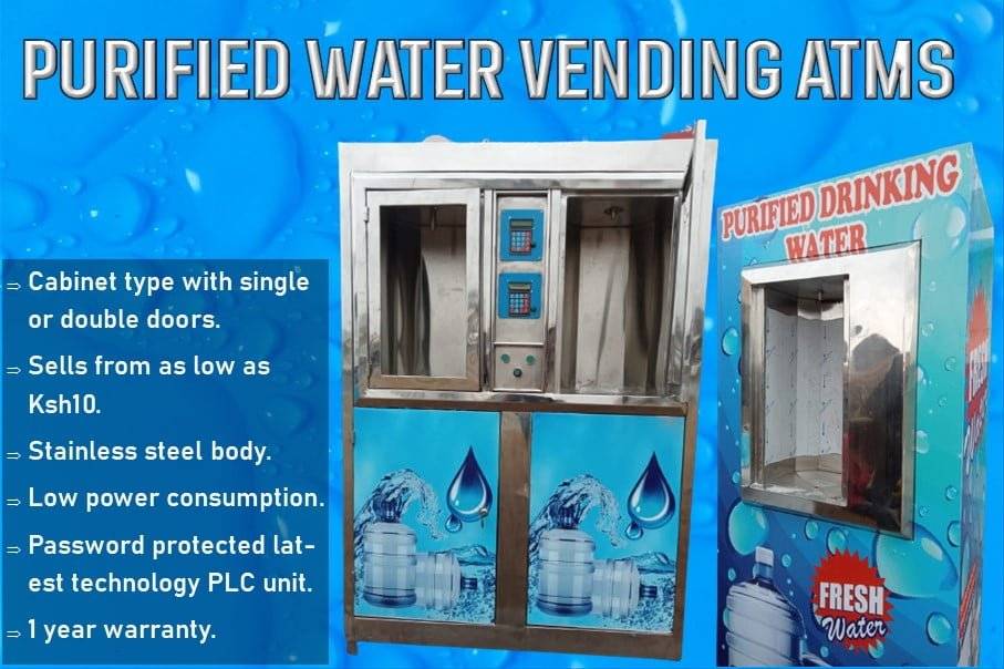 CABINET WATER VENDING ATMS