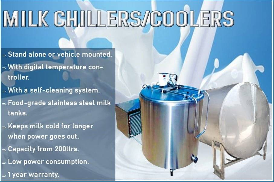 MILK COOLERS