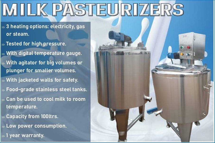 MILK PASTEURIZERS
