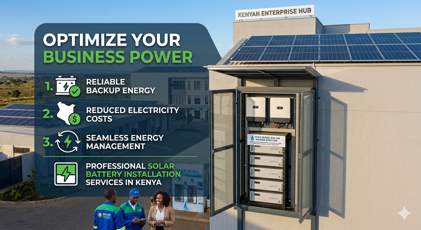 Solar Battery Installation Services in Kenya