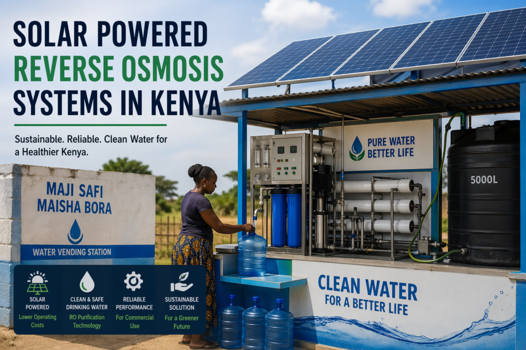 Ro Unit Solar Solar Powered Reverse Osmosis Systems in Kenya - GDITECH