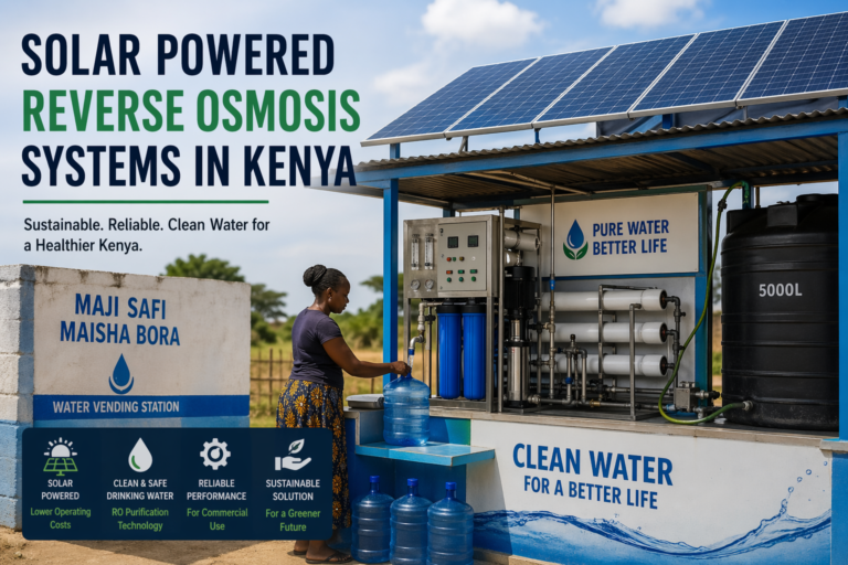 Solar Powered Reverse Osmosis Systems in Kenya - GDITECH